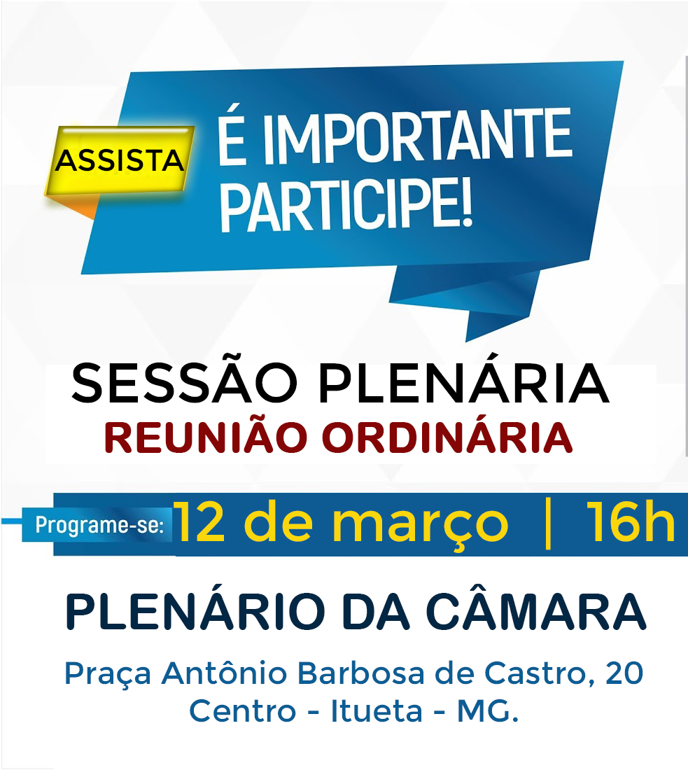 Reunião Ordinária | 12/03/2020