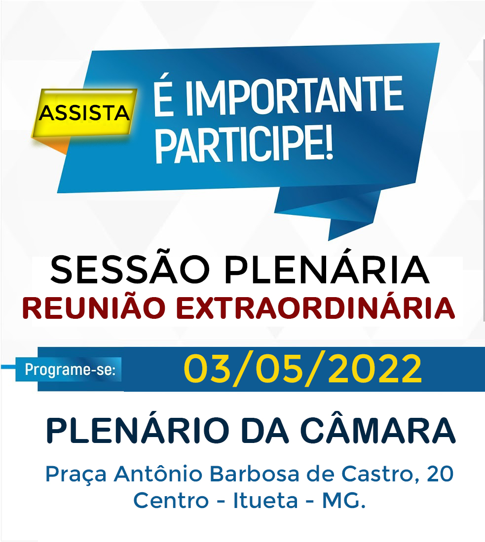 Reunião Extraordinária | 03/05/2022