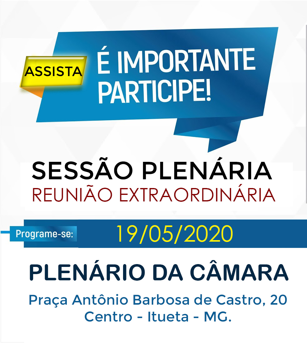 Reunião Extraordinária | 19/05/2020