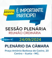 Reunião Ordinária | 24/09/2024